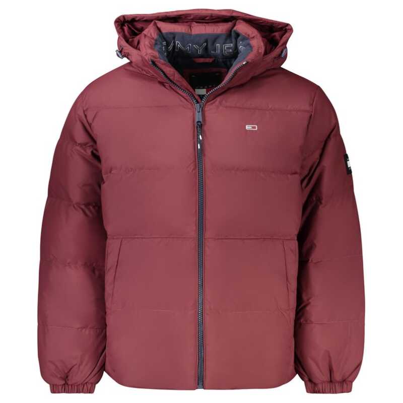 Tommy Hilfiger Red Polyester Jacket, theFeinheit