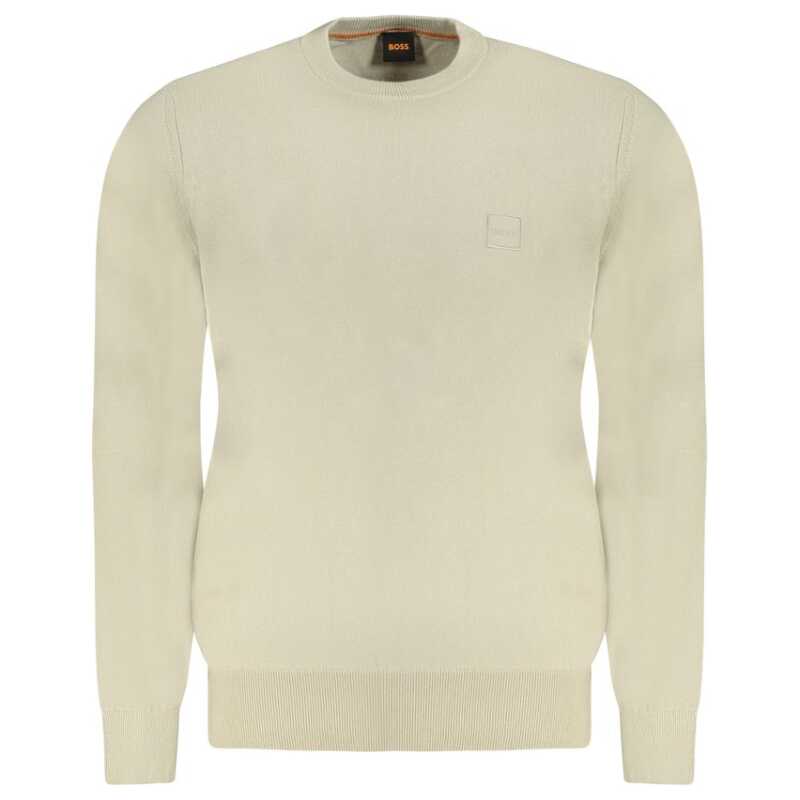 Hugo Boss Beige Cotton Sweater, theFeinheit