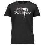 Diesel Black Cotton T-Shirt