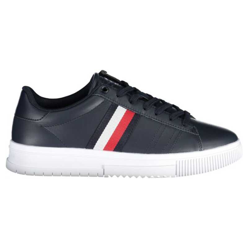 Tommy Hilfiger Blue Polyester Sneaker, theFeinheit