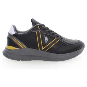 U.S. POLO ASSN. Black Polyester Sneaker