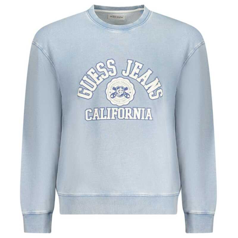 Guess Jeans Blue Cotton Sweater, theFeinheit