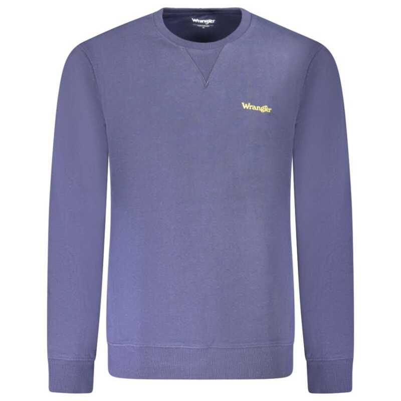 Wrangler Blue Cotton Sweater, theFeinheit