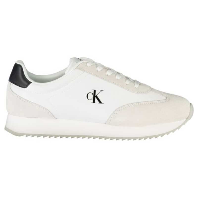 Calvin Klein White Leather Men Sneaker, theFeinheit