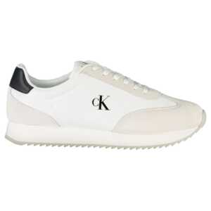 Calvin Klein White Leather Men Sneaker