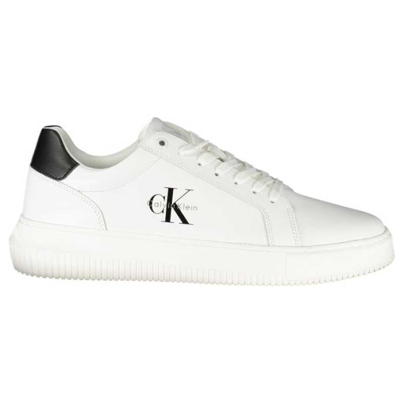 Calvin Klein White Leather Men Sneaker, theFeinheit