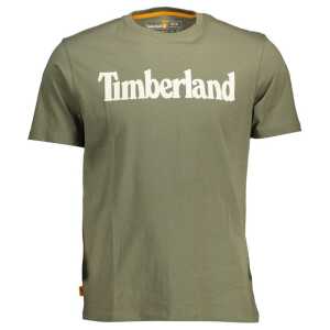 Timberland Green Cotton T-Shirt
