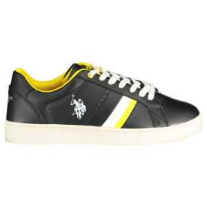 U.S. POLO ASSN. Black Polyester Sneaker