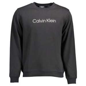 Calvin Klein Black Cotton Sweater