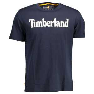 Timberland Blue Cotton T-Shirt