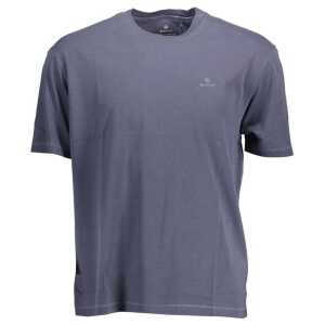 Gant Blue Cotton T-Shirt