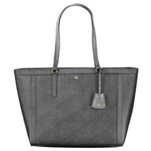 Ralph Lauren Black Leather Handbag