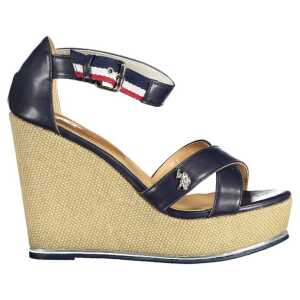 U.S. POLO ASSN. Blue Cotton Sandal