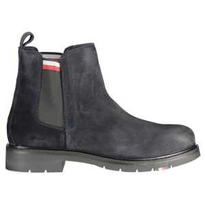 Tommy Hilfiger Blue Polyester Boot