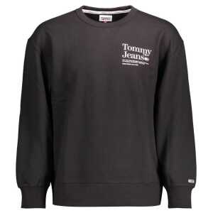 Tommy Hilfiger Black Cotton Sweater