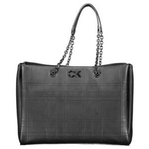 Calvin Klein Black Polyester Handbag