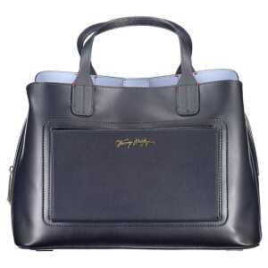 Tommy Hilfiger Blue Polyethylene Handbag