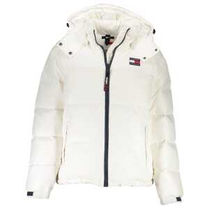 Tommy Hilfiger White Polyester Jackets & Coat