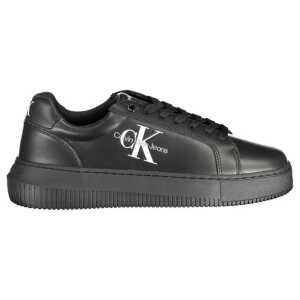Calvin Klein Black Polyester Sneaker