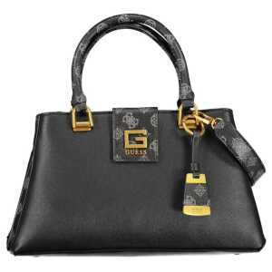 Guess Jeans Black Polyethylene Handbag