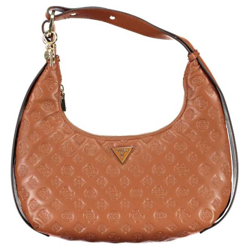 Guess Jeans Brown Polyethylene Handbag, theFeinheit