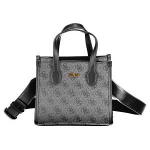 Guess Jeans Black Polyethylene Handbag