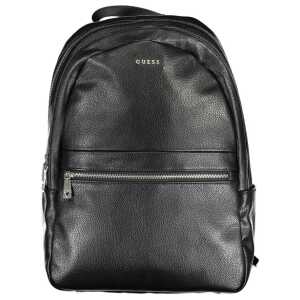 Guess Jeans Black Polyethylene Backpack