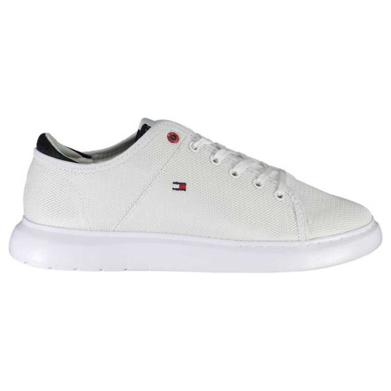 Tommy Hilfiger White Polyester Sneaker, theFeinheit