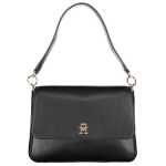 Tommy Hilfiger Black Polyester Handbag