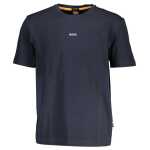 Hugo Boss Blue Cotton T-Shirt