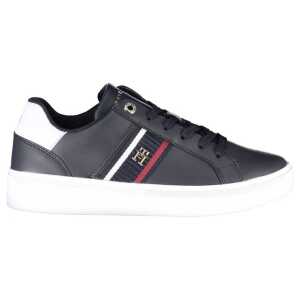 Tommy Hilfiger Blue Polyester Sneaker