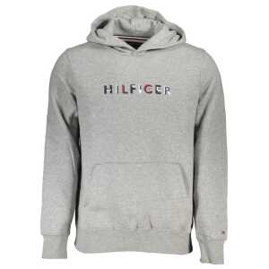 Tommy Hilfiger Gray Cotton Sweater