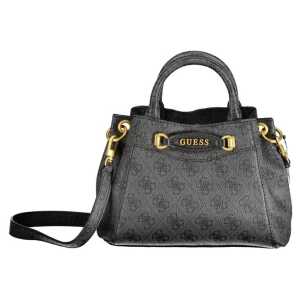 Guess Jeans Gray Polyethylene Handbag