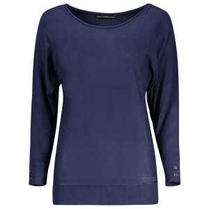 Guess Jeans Blue Viscose Sweater