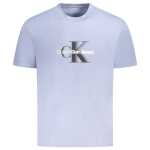 Calvin Klein Blue Cotton T-Shirt