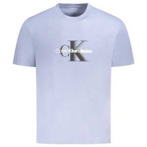 Calvin Klein Blue Cotton T-Shirt