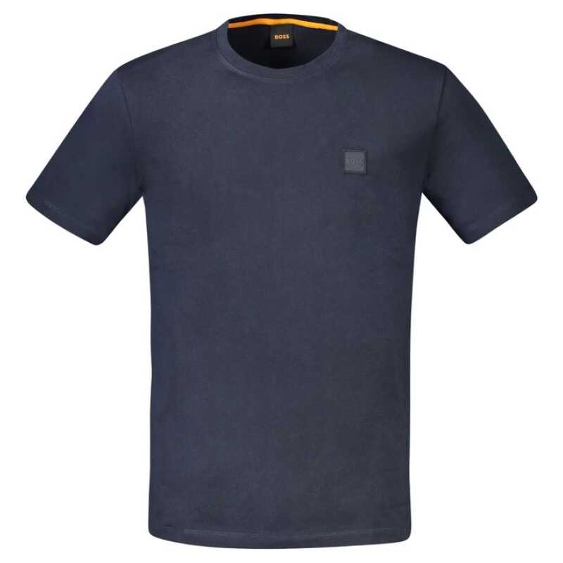 Hugo Boss Blue Cotton Men T-Shirt, theFeinheit
