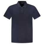 Hugo Boss Blue Cotton Polo Shirt