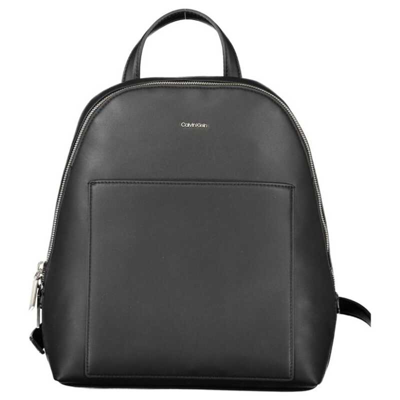 Calvin Klein Black Polyester Backpack, theFeinheit