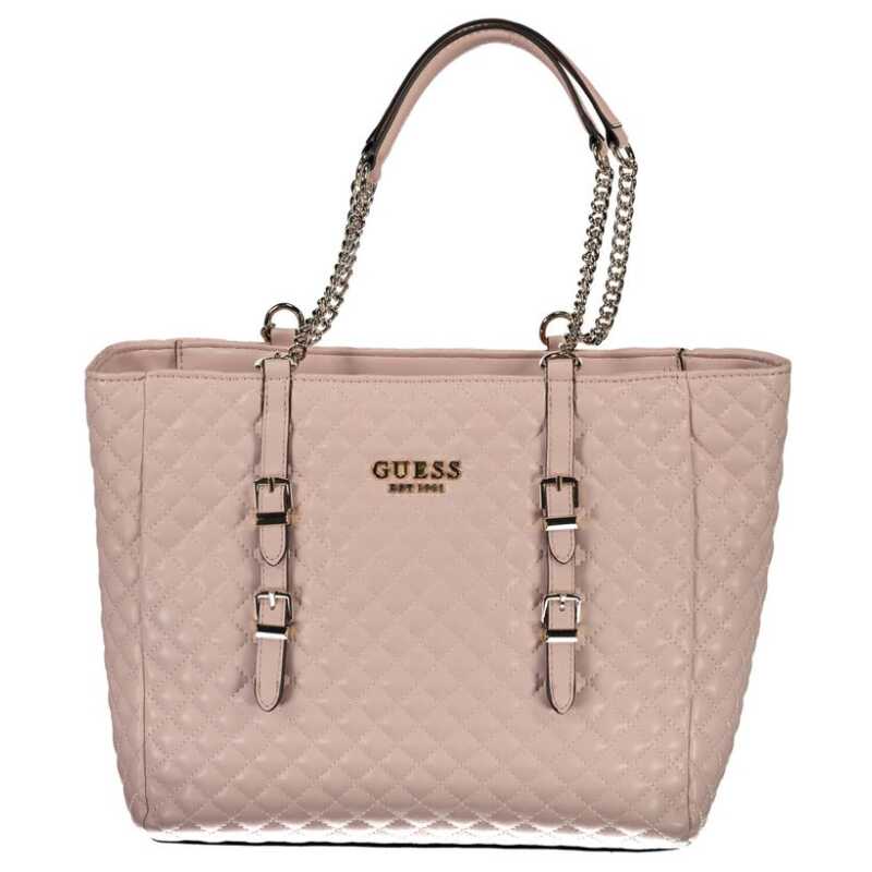 Guess Jeans Pink Polyethylene Handbag, theFeinheit