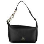 La Martina Black Polyethylene Handbag