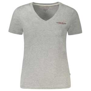 Guess Jeans Gray Cotton Tops & T-Shirt