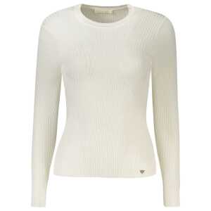 Guess Jeans White Viscose Sweater