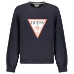 Guess Jeans Blue Cotton Sweater