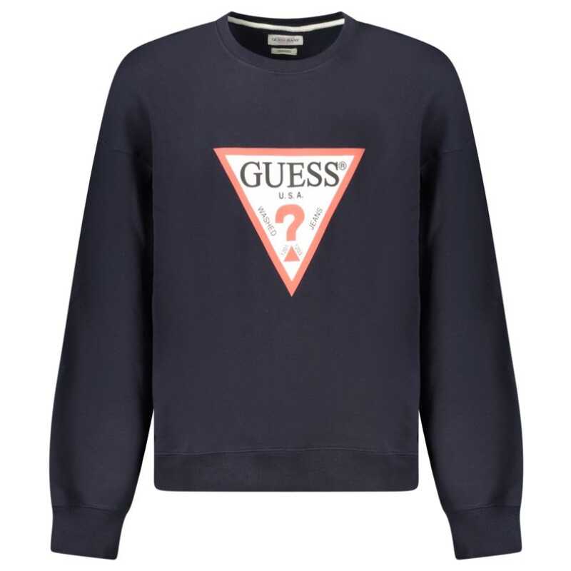Guess Jeans Blue Cotton Sweater, theFeinheit