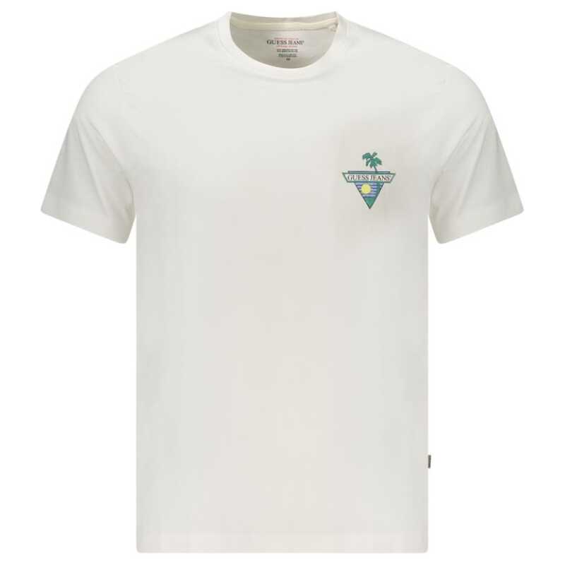 Guess Jeans White Cotton T-Shirt, theFeinheit