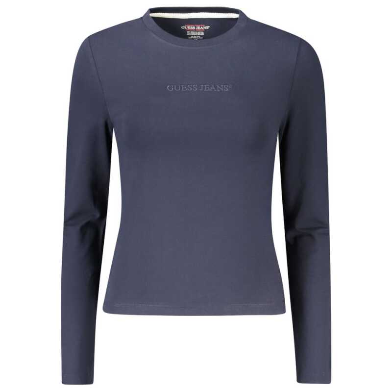 Guess Jeans Blue Cotton Tops &amp; T-Shirt, theFeinheit