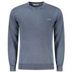 Guess Jeans Blue Cotton Sweater