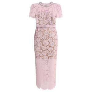 Self-Portrait Lace midi Dress