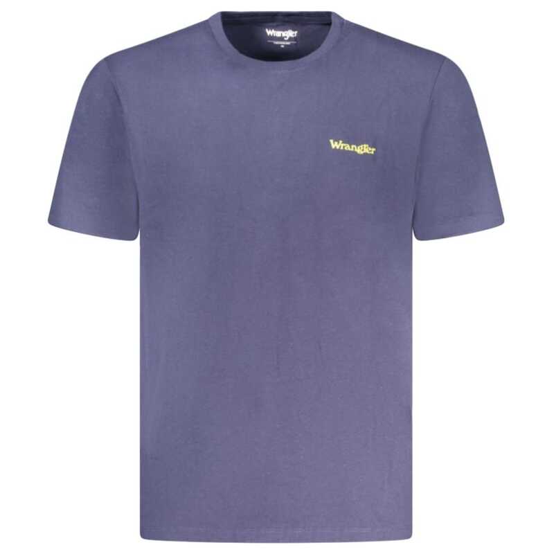 Wrangler Blue Cotton T-Shirt, theFeinheit